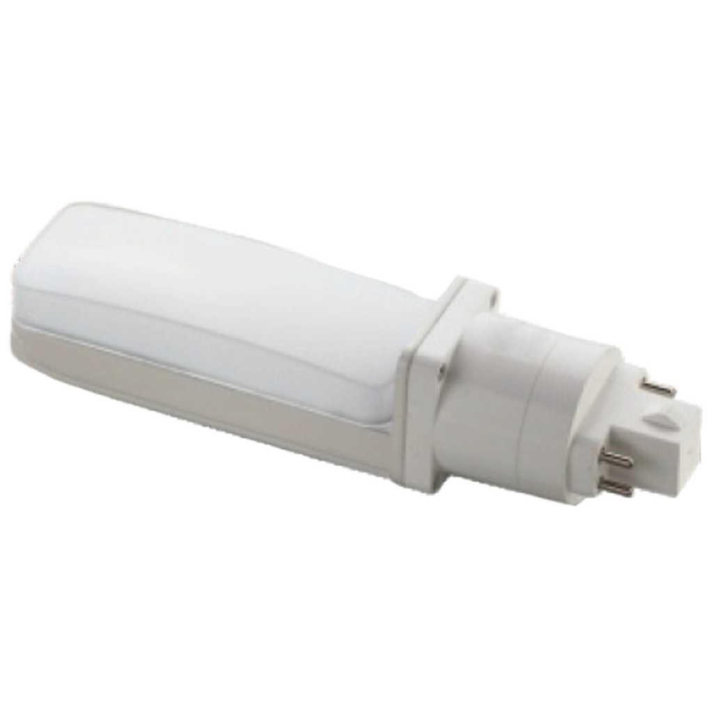 12 Watt Horizontal PLC LED Bulb I Gold Series Ballast Compatible, 1,100 Lumen, 4000k/5000k (Color Temperature), 120-277 Volt, Base Type: GX24/G24D – Touch-Plate LED